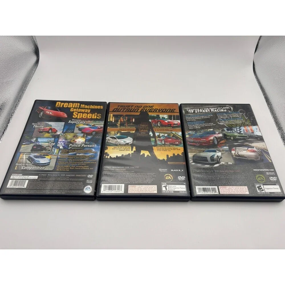 PlayStation 2 Need for Speed 4-Game Collection: Underground Undercover Prostreet